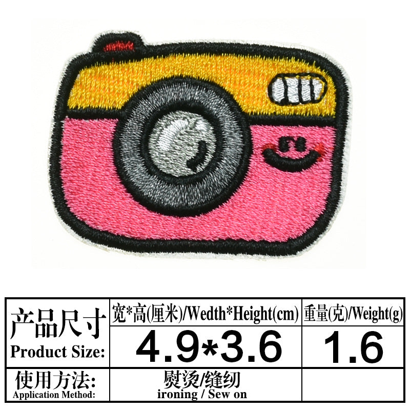 Wholesale Cute Cartoon Bee Embroidered Patch Stylish Decorative Accent For Clothing Hats Towels DIY Craft Supply