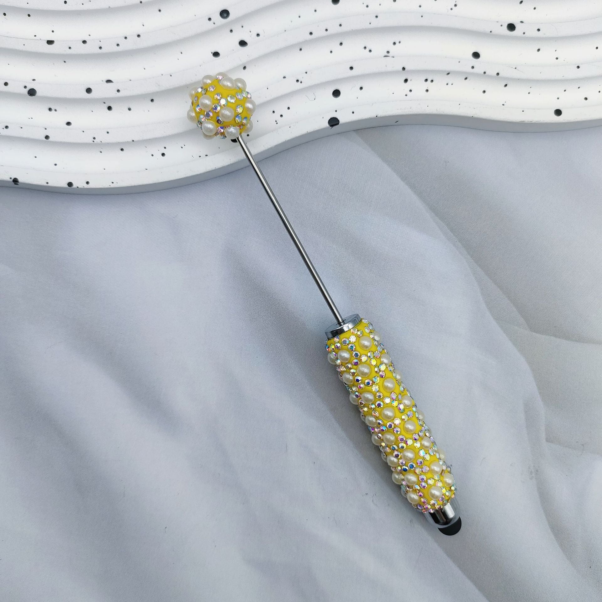 Wholesale DIY Touch Screen Pearl Full Diamond Beadable Pen