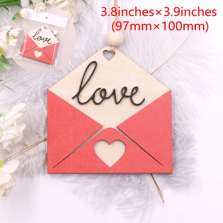Wholesale Valentine's Day Envelope Letter Love Pendant Decoration