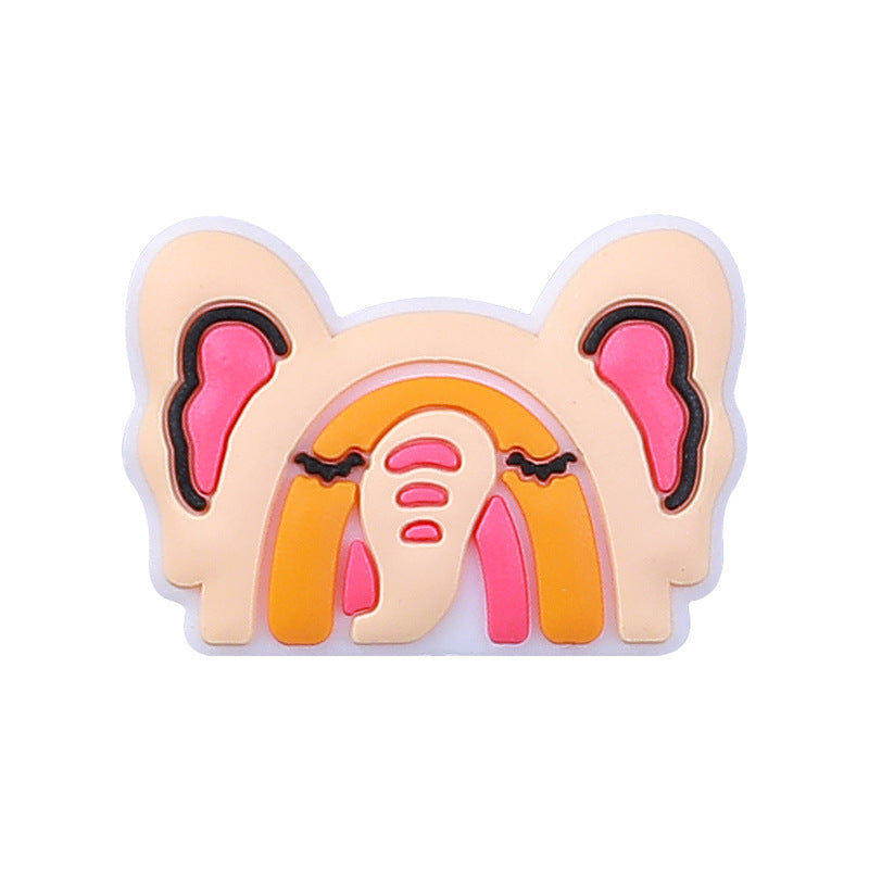 Wholesale 20pcs/pack  In stock  silicone beads children cartoon  Focal Beads