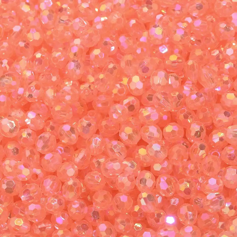 Wholesale 20Packs Shiny Oval Plastic Beads