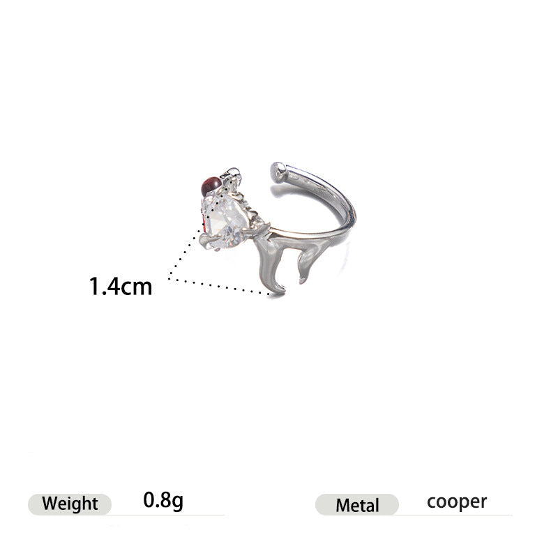 Wholesale Zircon ear clip without hole