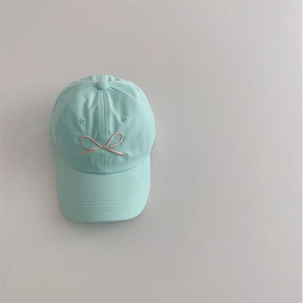 Wholesale Girls Sweet Embroidered Bow Cap