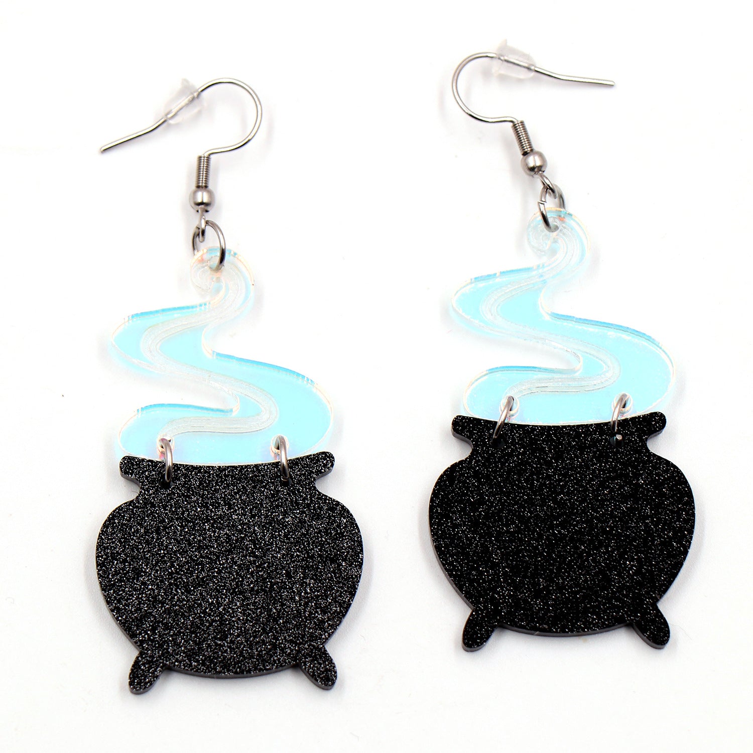 Wholesale 5pairs/pack Halloween Fun Fun Ghost Acrylic Earrings