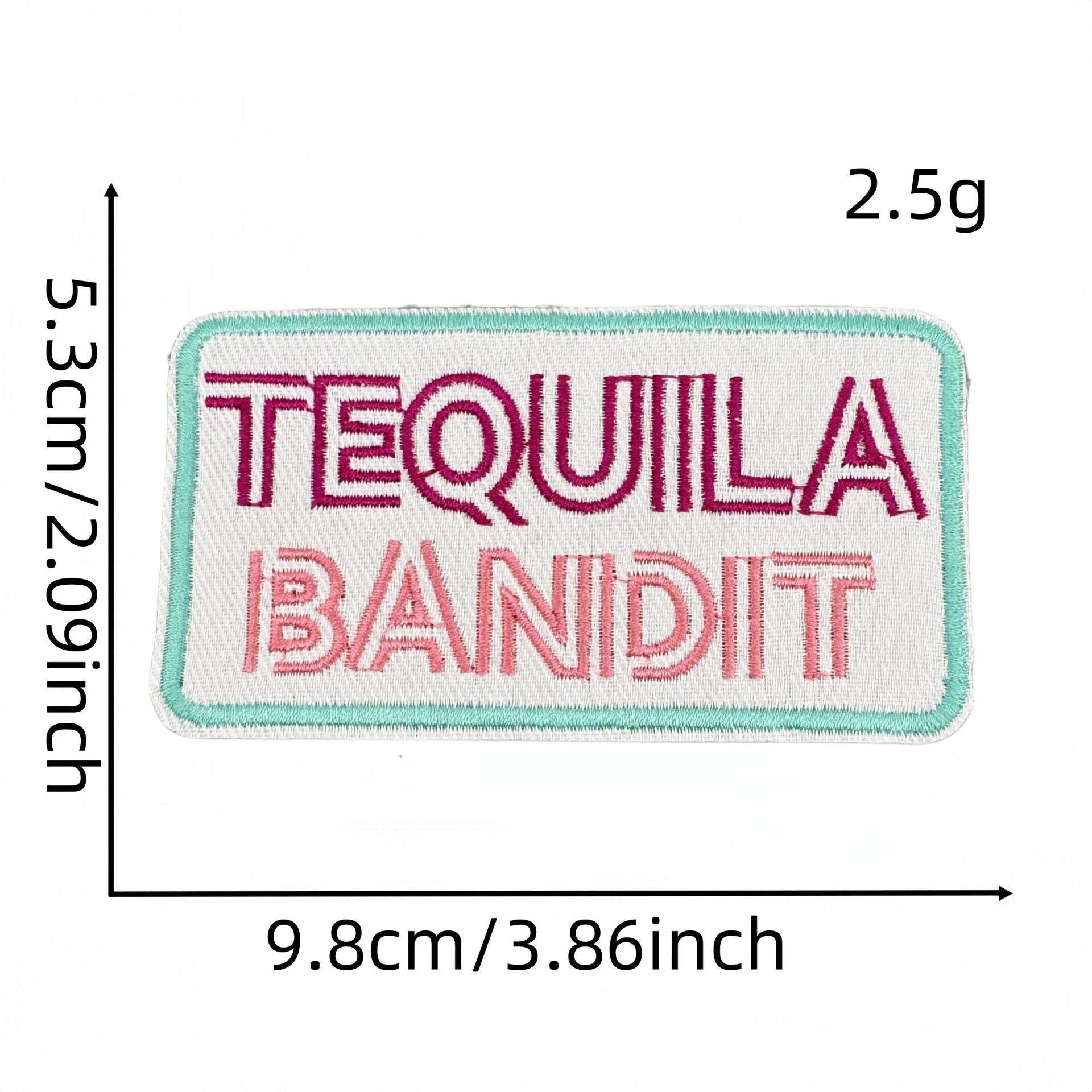 Wholesale  Colorful English Letter Embroidery Cloth DIY Patches