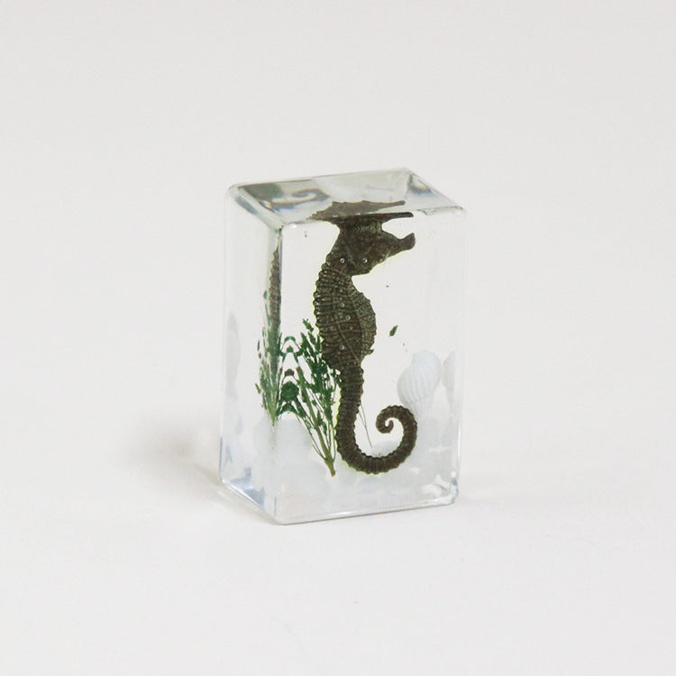 Wholesale 6pcs Handmade Glue Resin Insect Transparent Specimen Ornaments