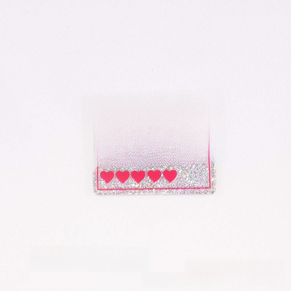 Wholesale 10pcs organ medical love bag jewelry acrylic pin DIY patch accessories