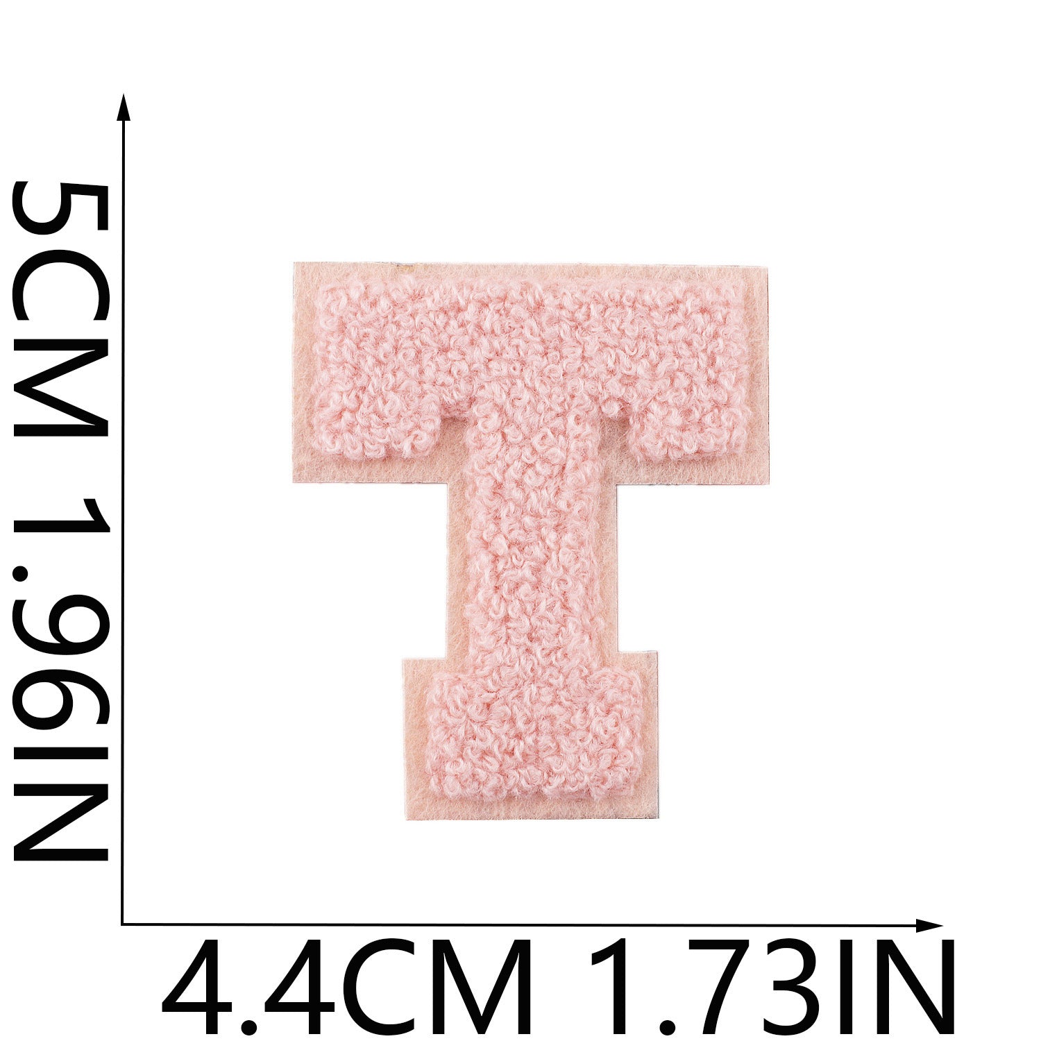 Wholesale Embroidered fabric patch hat and bag decoration A-Z English letter  DIY Patches