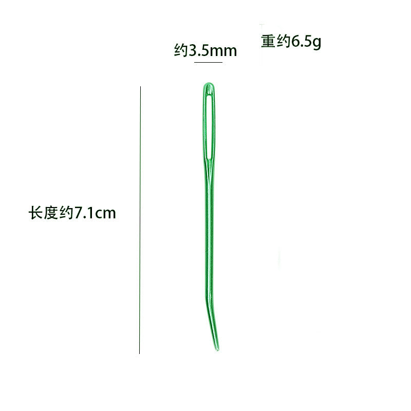 Wholesale 25pcs Household Pointed Hand Sewn Blunt Head Gold Tail Sewn Quilt Cross Stitch Sewing Needle