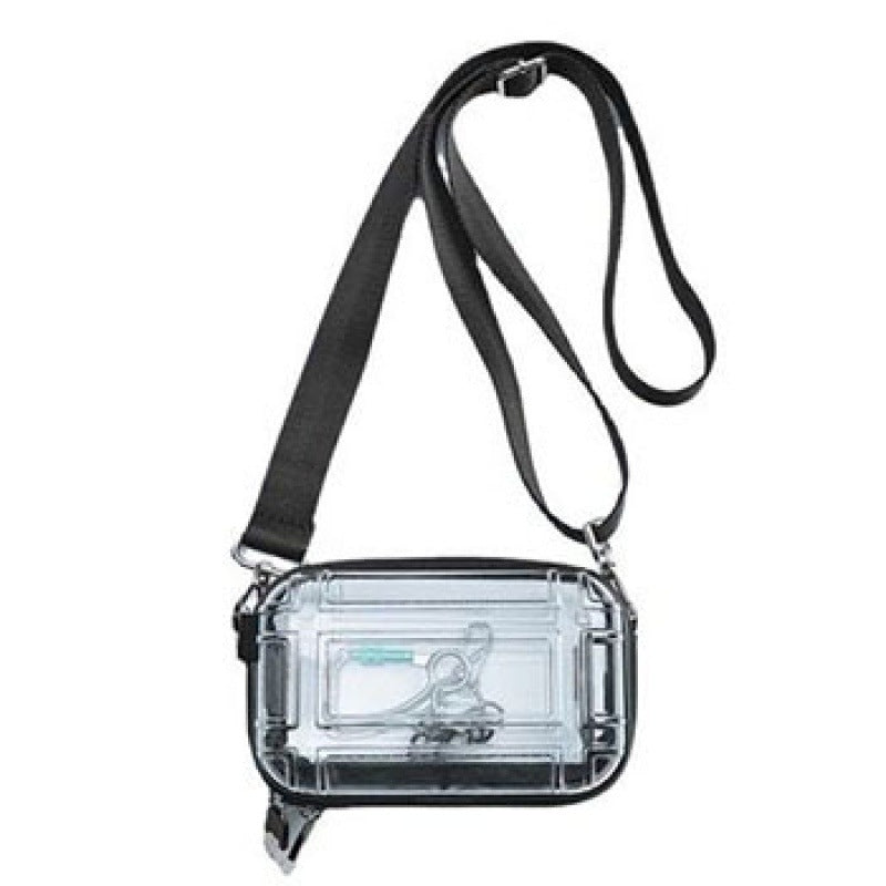 Wholesale Mini Travel Sheer Cosmetic Bag 7 Inch Edition Change Wash Crossbody Shoulder Bag