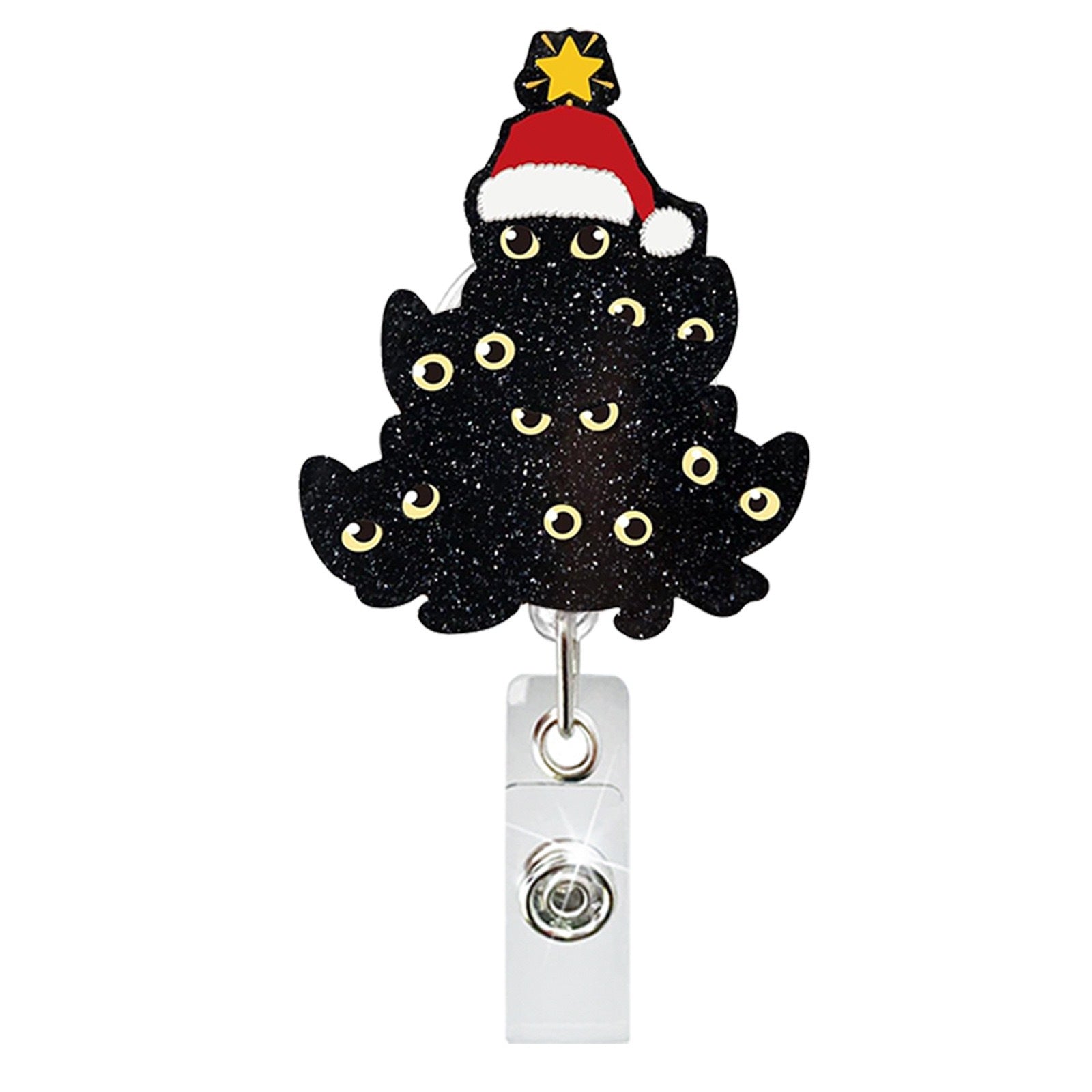 Wholesale Christmas Cute Animals Badge Reels