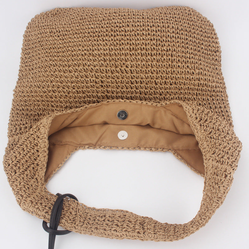 Wholesale Versatile Forest Style Handmade Straw Bags