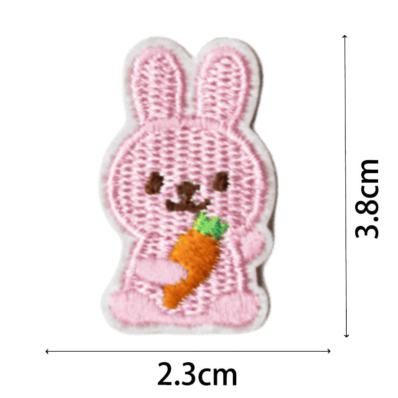 Wholesale Cartoon Animal Flower Embroidery DIY Patches
