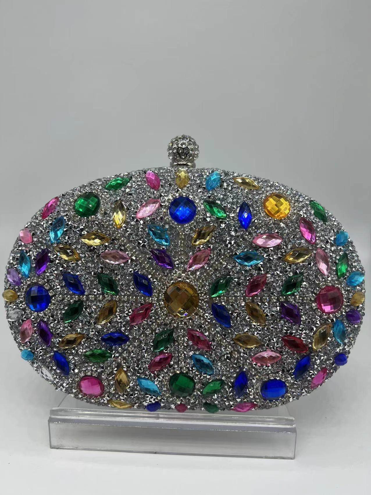 Wholesale Sunflower Diamond Evening Clutch