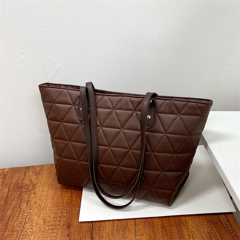 Wholesale 2023 PU Embroidery Thread Large Capacity Bag Shoulder Bag