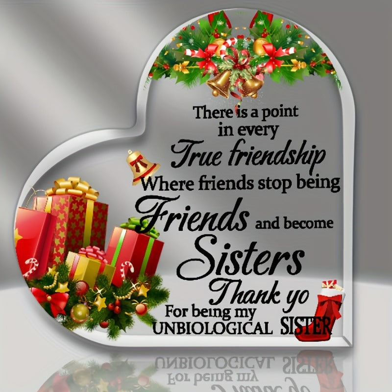 Wholesale of Transparent and Caring Acrylic Ornaments for Mother's Day