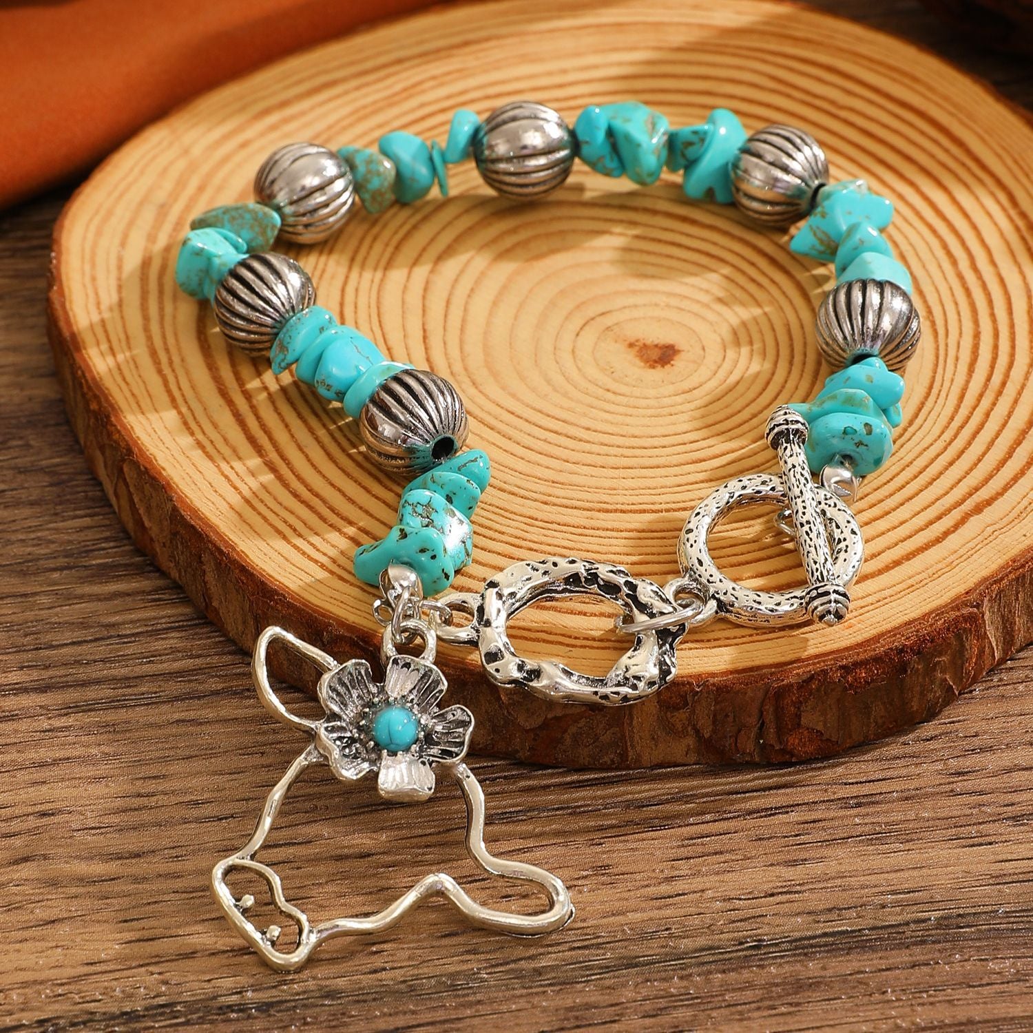 Wholesale Bohemian style turquoise bracelet Layered Bracelet Set