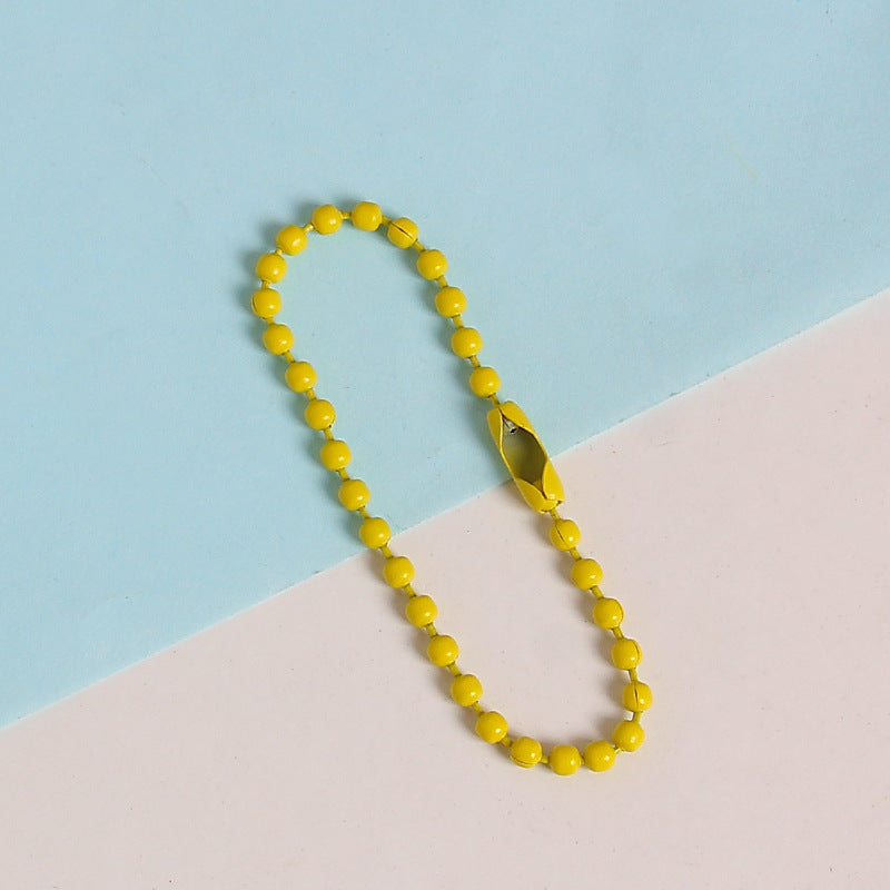 Accesorios al por mayor de la cadena de hierro de la cadena de la cadena de etiqueta de colga al por mayor 10pcs de bricolaje