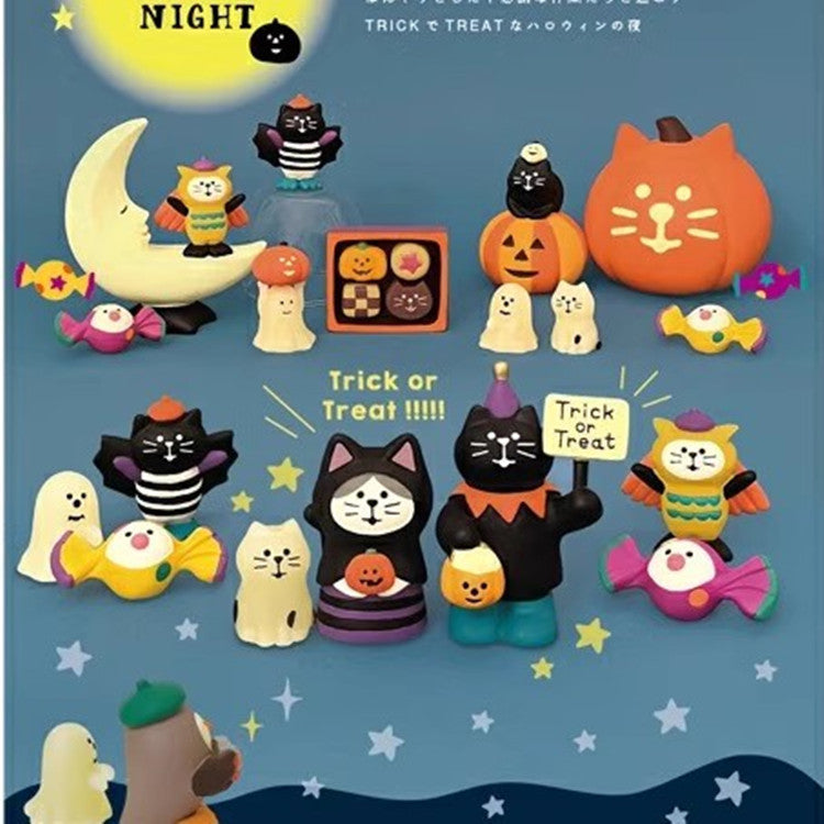 Wholesale  Cat Themed Miniature Resin Ornaments Decorative Accent for Wedding Gift