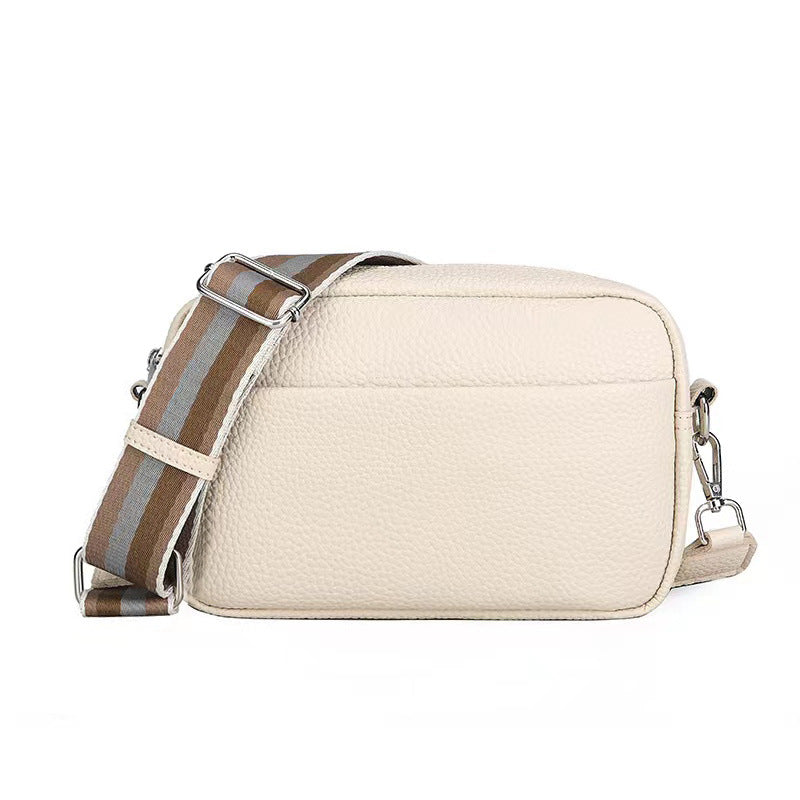 Wholesale Small square bag with wide shoulder straps, one-shoulder crossbody bag