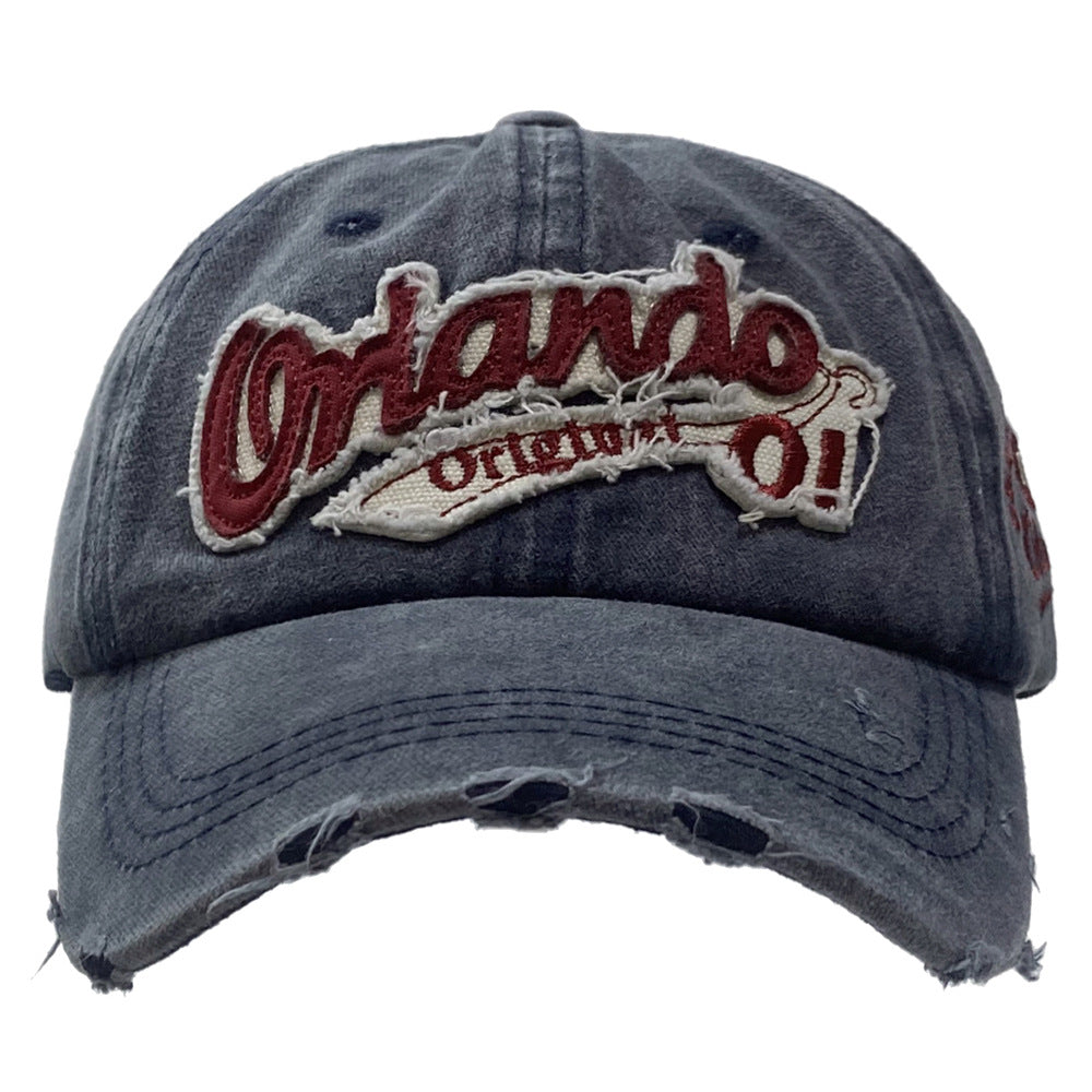 Wholesale Cotton Ripped Baseball Cap