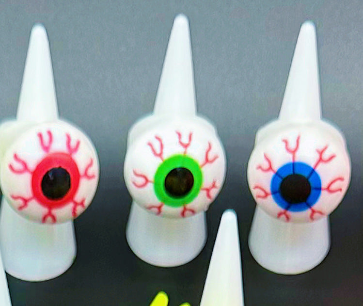 Wholesale Halloween Glowing Ghost Pumpkin Bat Ring