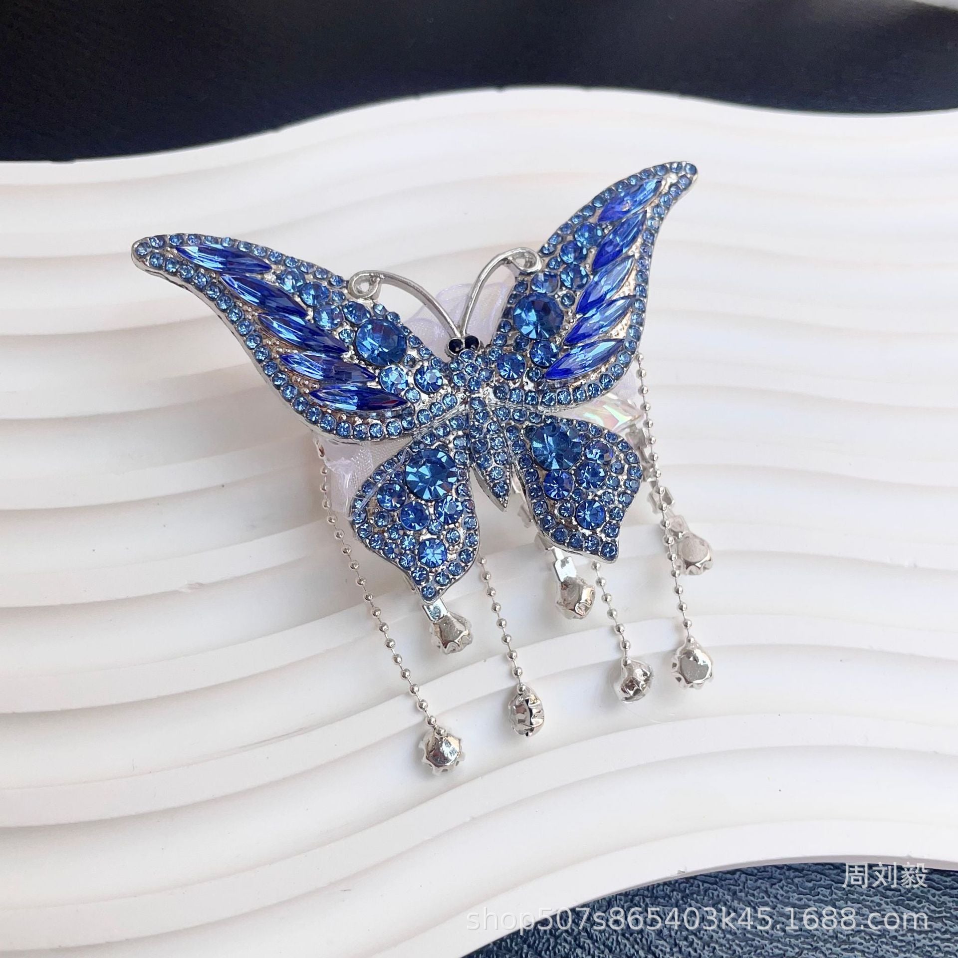 Wholesale Crystal and Rhinestone Butterfly Bead Charm