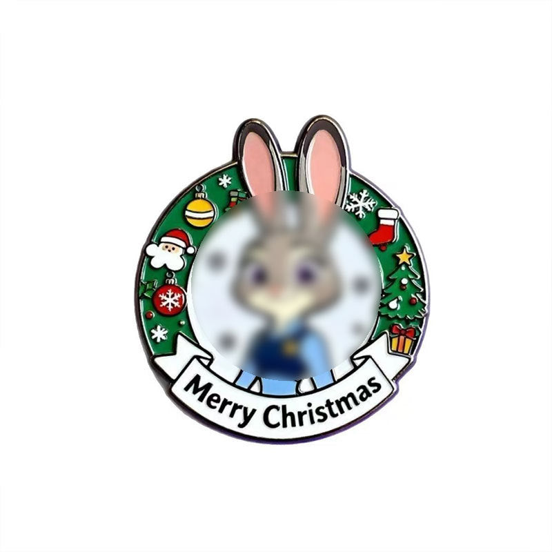 Wholesale Cute fox cartoon rabbit brooch OLY Exclusive