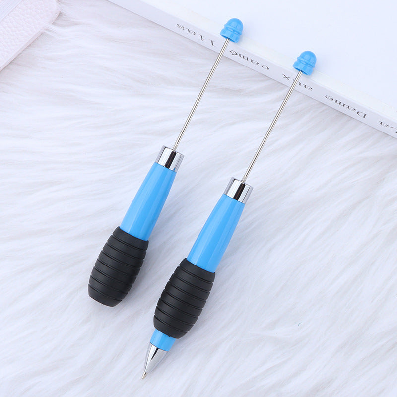 Wholesale Beadable Pens Rotating Telescopic Beadable Pen DIY Pen Office Supplies