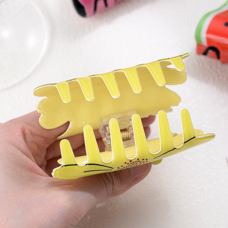 Wholesale 10pcs Fruit Acrylic Hair Clip