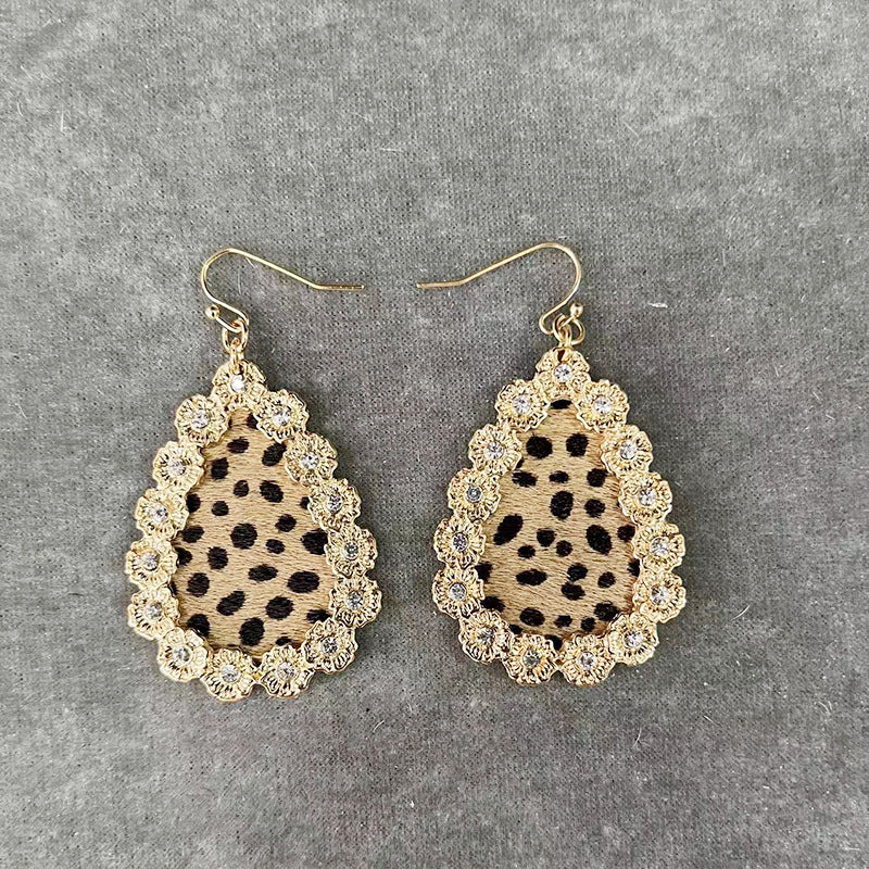 Pendientes para el cabello del caballo de la piedra preciosa