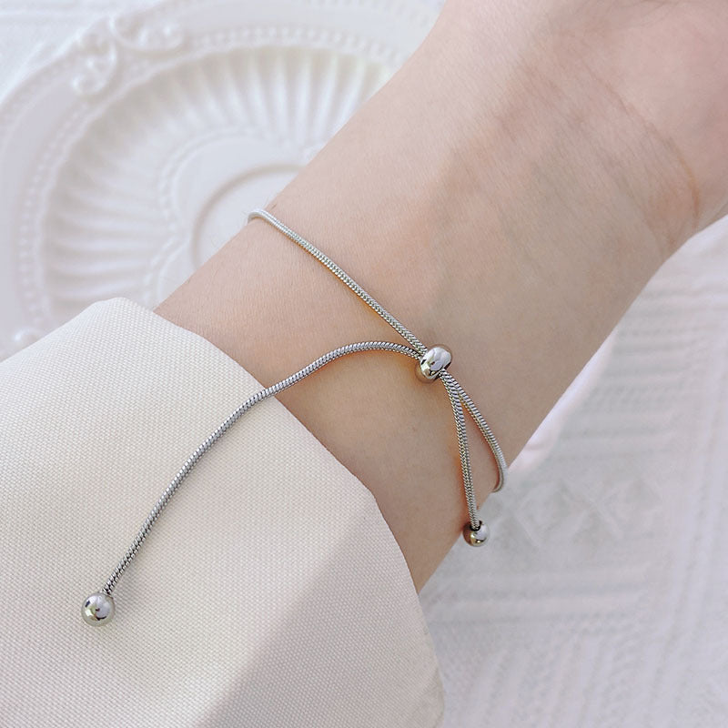 Wholesale Adjustable Vintage Fashion Drawstring Bracelet