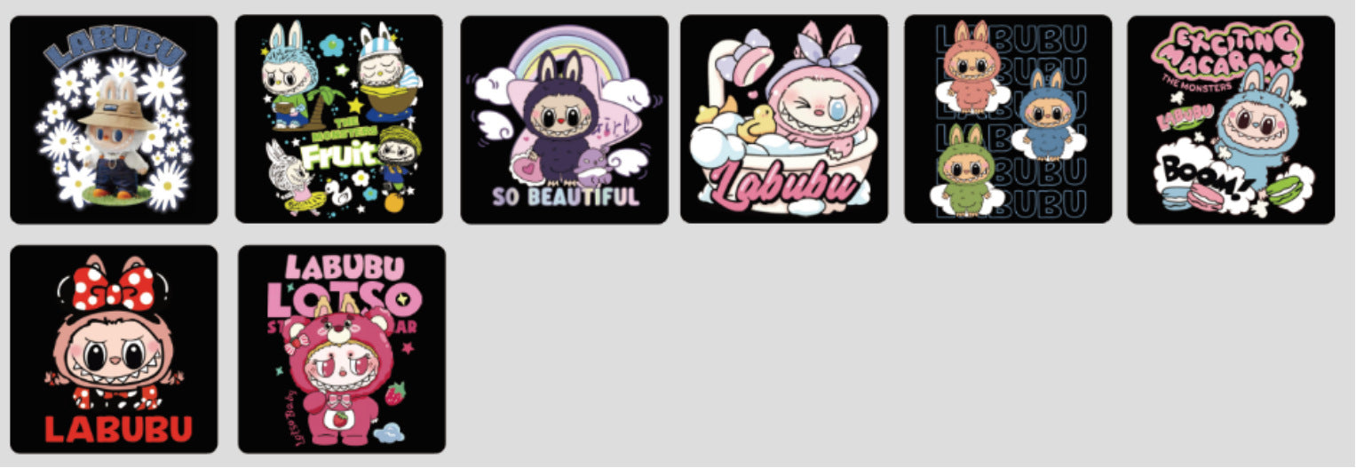 Wholesale 30pcs Luminous printed silicone beads DIY Accessories