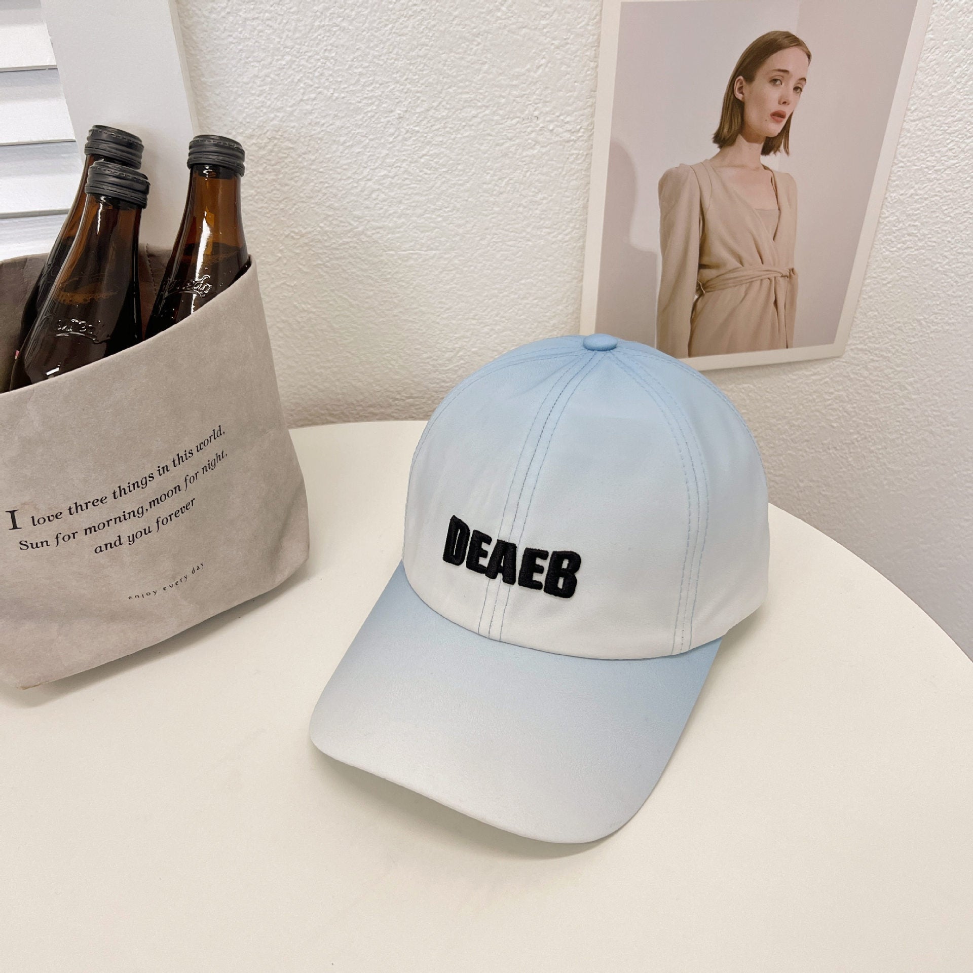 Wholesale Three-dimensional Embroidered Letter Cotton Baseball Caps