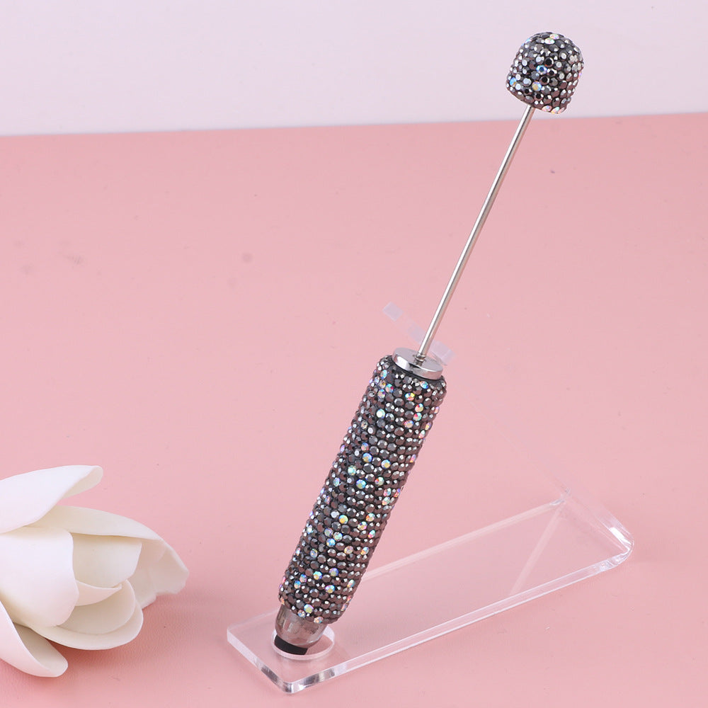Wholesale  Live Hot Selling Color Touch Screen Pen Drill Pen Ceramic Mud Full Diamond Beaded Pen DIY Beaded Ballpoint Pen Heavy Industry Pen