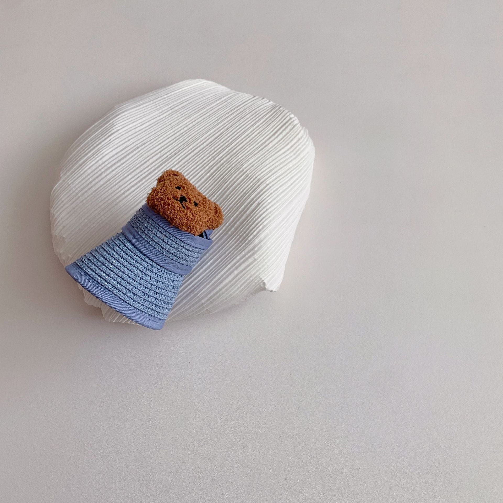 Wholesale Cotton Children's Summer Sun Protection Straw Hats