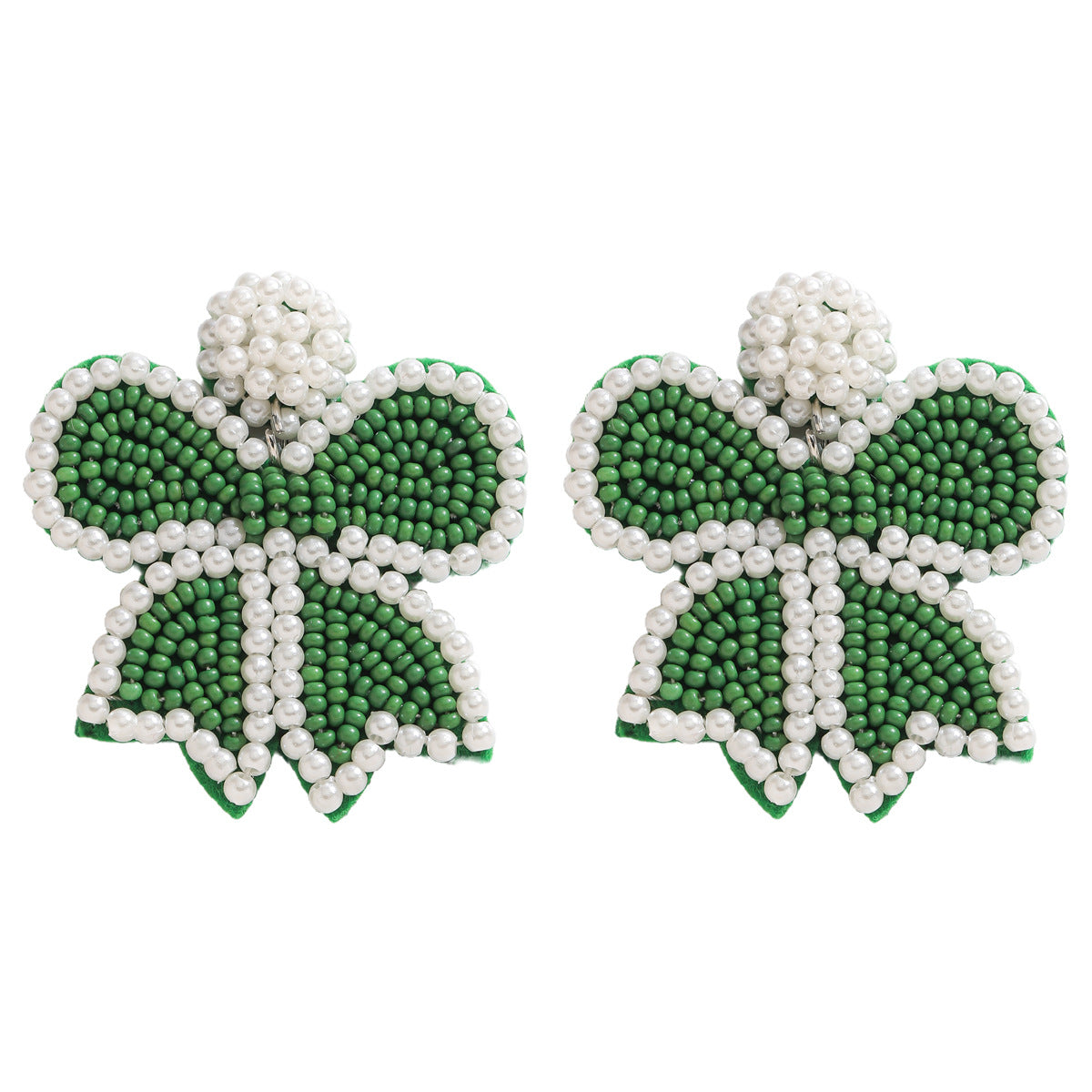 Wholesale Colorful butterfly pearl earrings