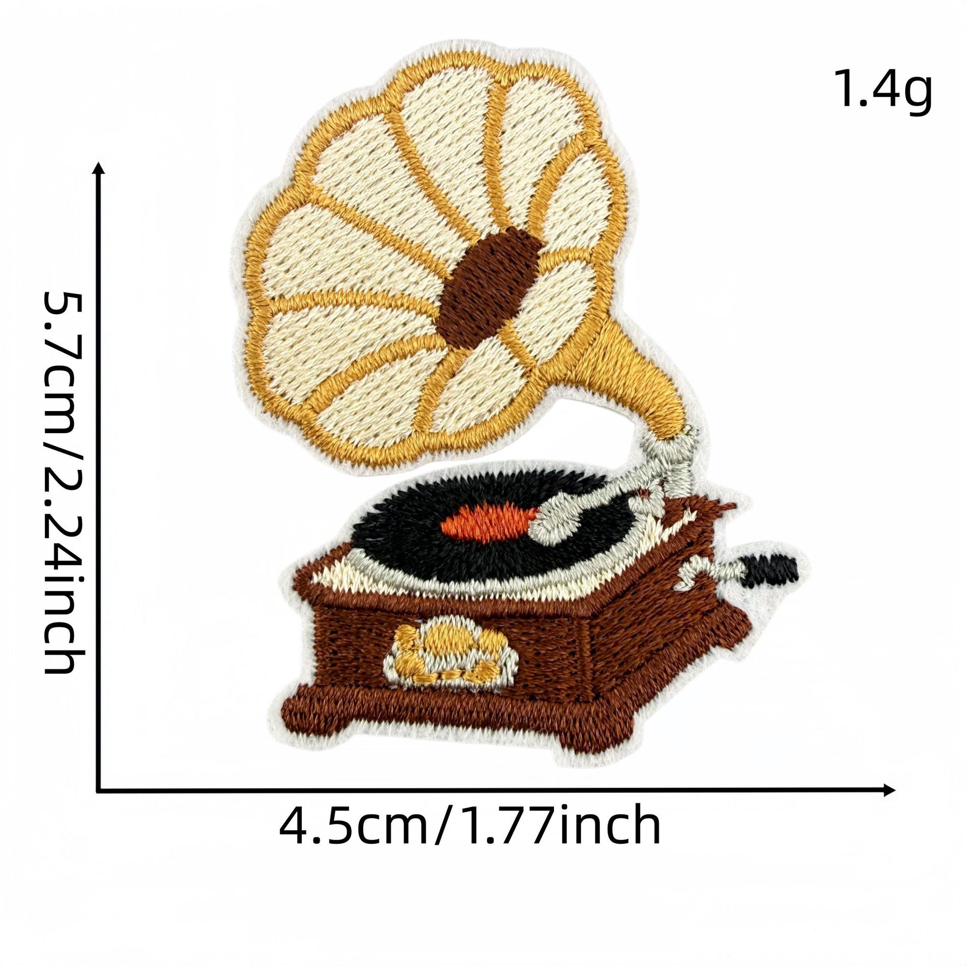Wholesale 32Pc Home Theme Iron On Embroidered Patches DIY Sewing Decorative Appliques For Clothing Bags And Home Decor