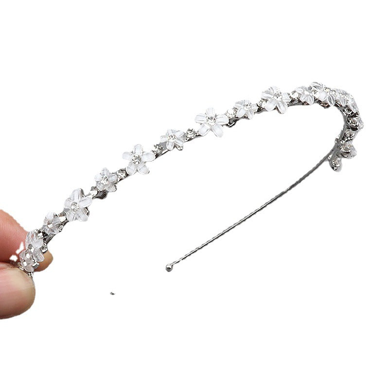 Wholesale Korean style high-end niche leaf flower headband