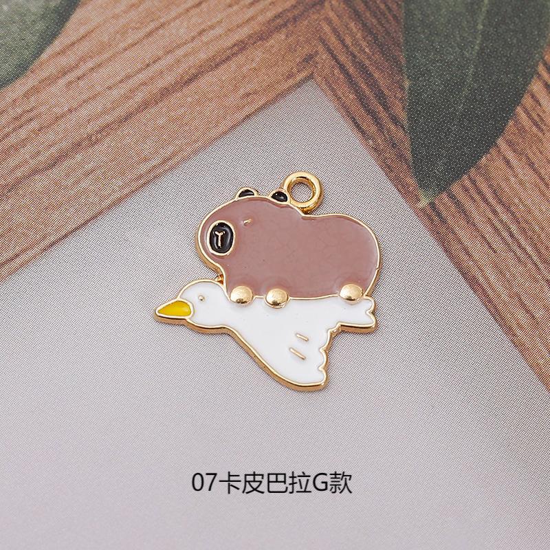 Wholesale Cartoon cute drop oil alloy pendant diy Charms 	OLY Exclusive