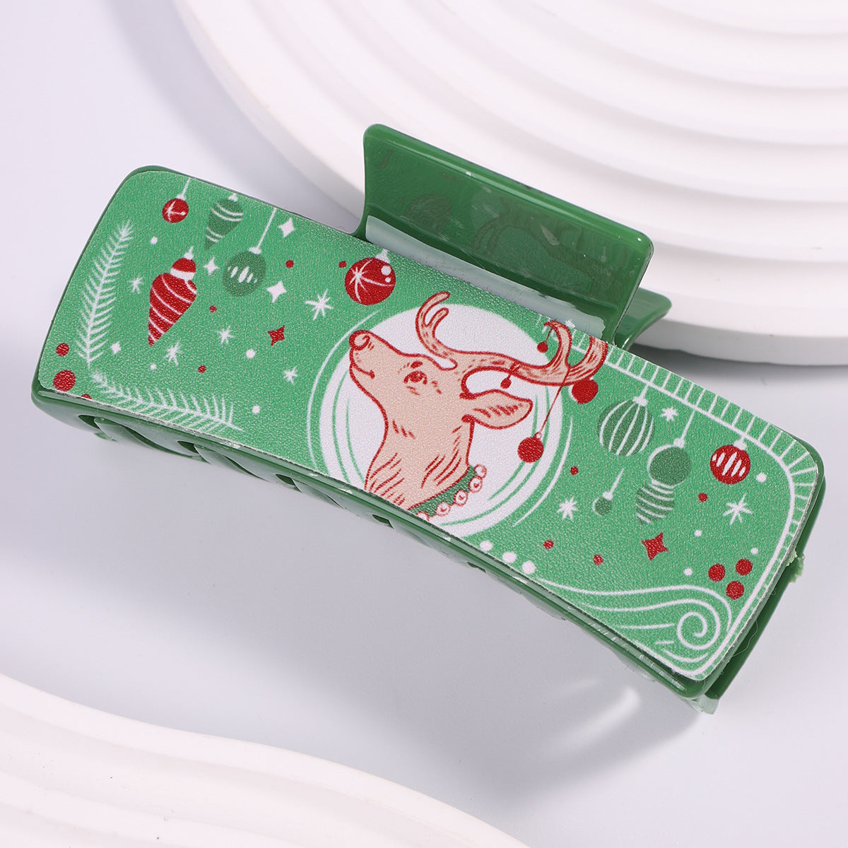 Wholesale Christmas Snowman Christmas Ball Decoration Hair Clip