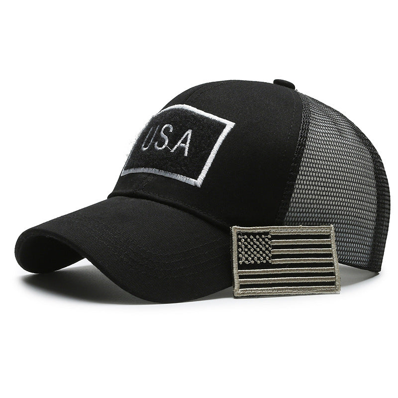 Wholesale American Velcro Baseball Mesh Cap