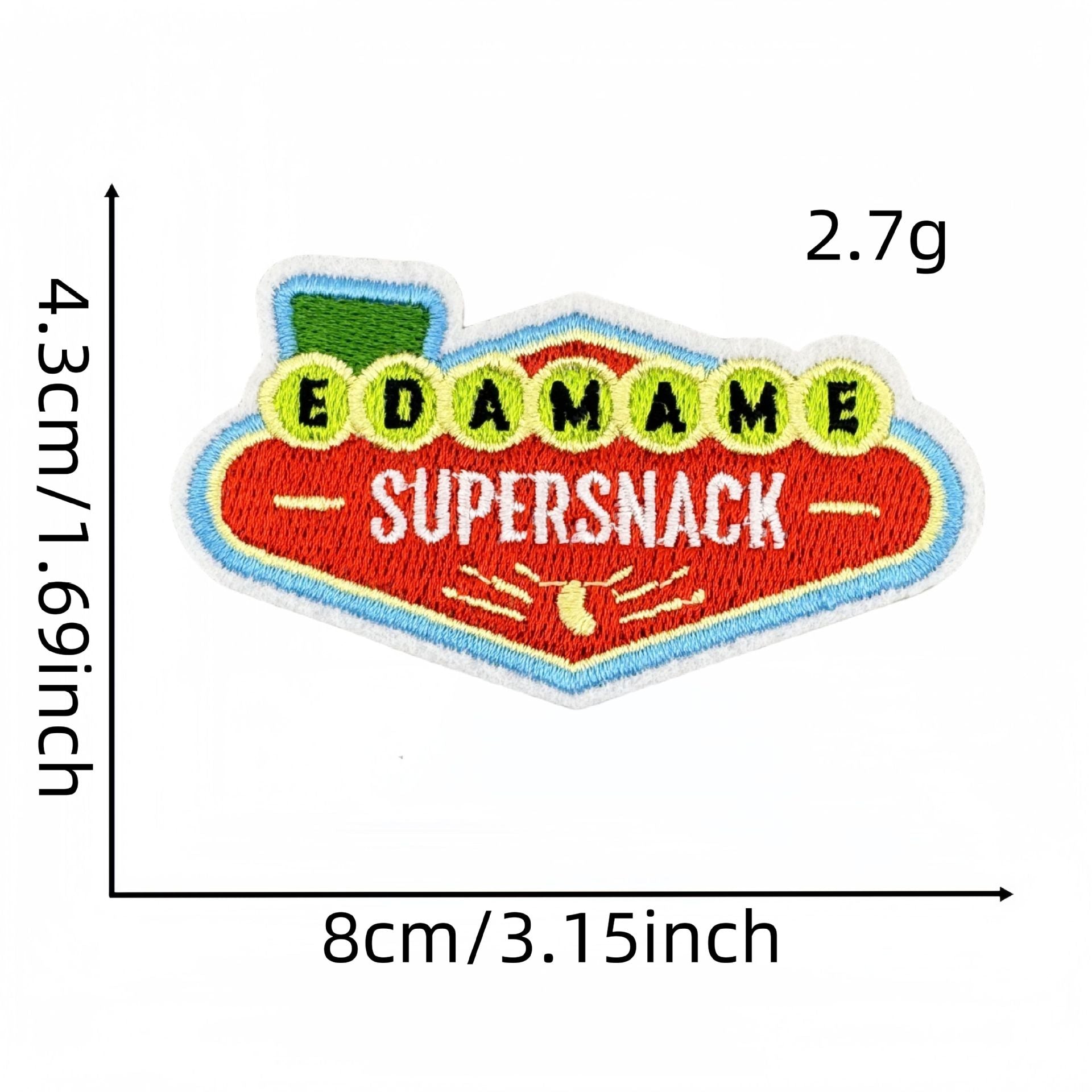 Wholesale green plant cloth patch decorative decal