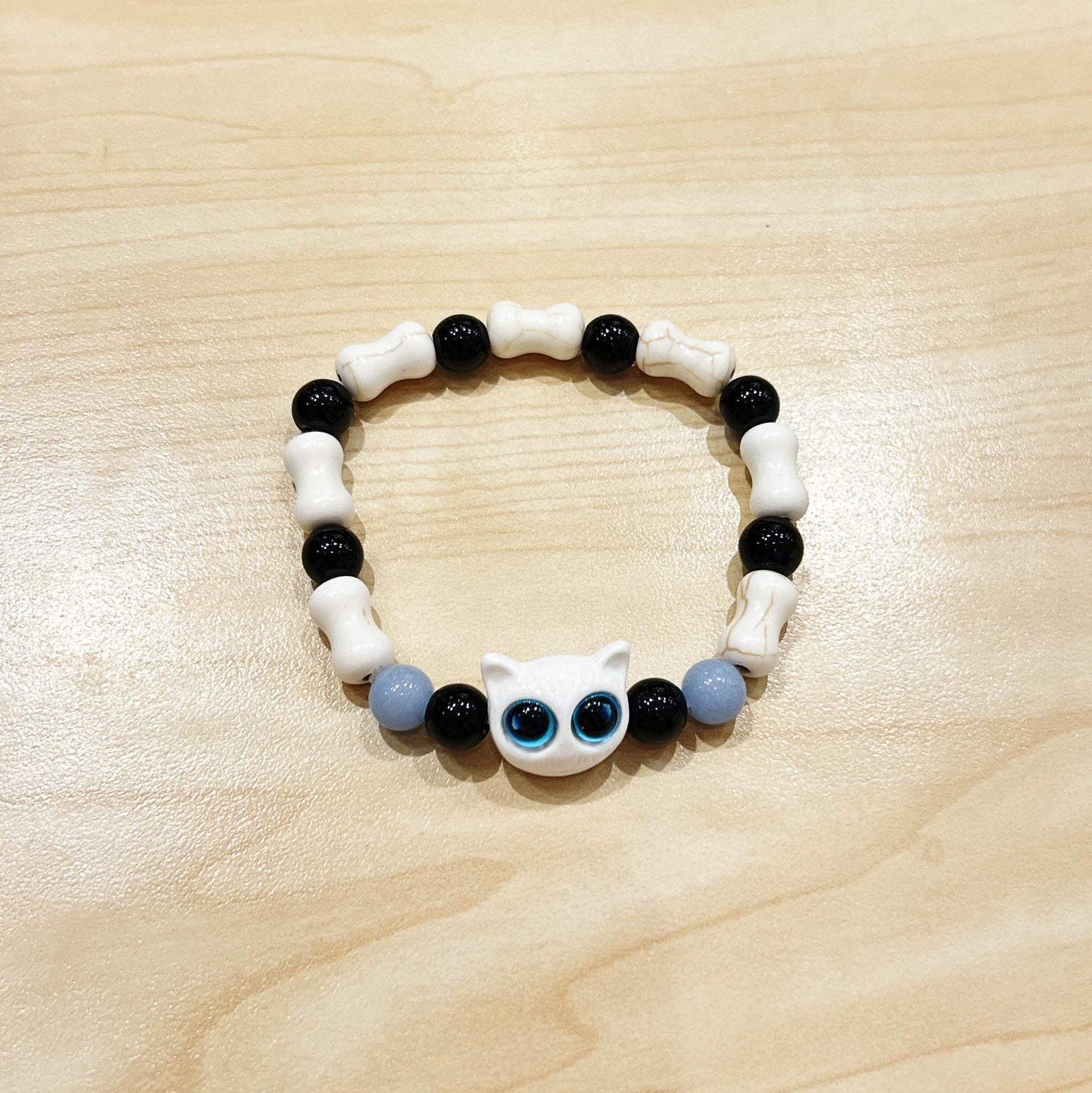 Wholesale  Dopamine Kitten Color Beaded Bracelet Girlfriend Jewelry