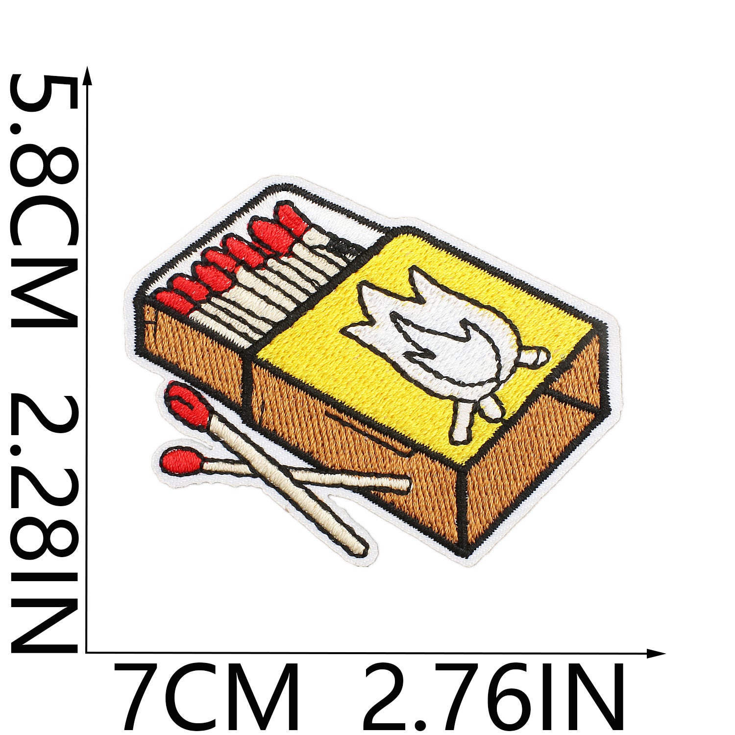 Wholesale Camper Car Embroidery Cloth Stickers