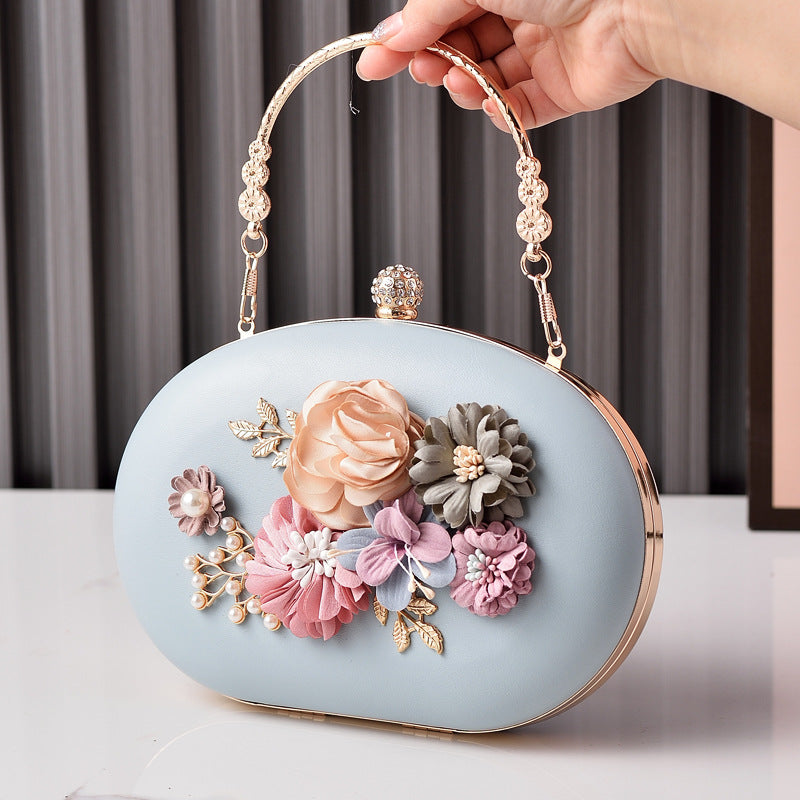 Wholesale Flower Vintage Macaron Handbag