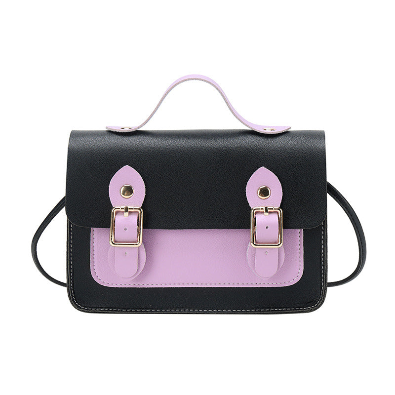 Wholesale PU Color Contrast Mobile Phone Bag