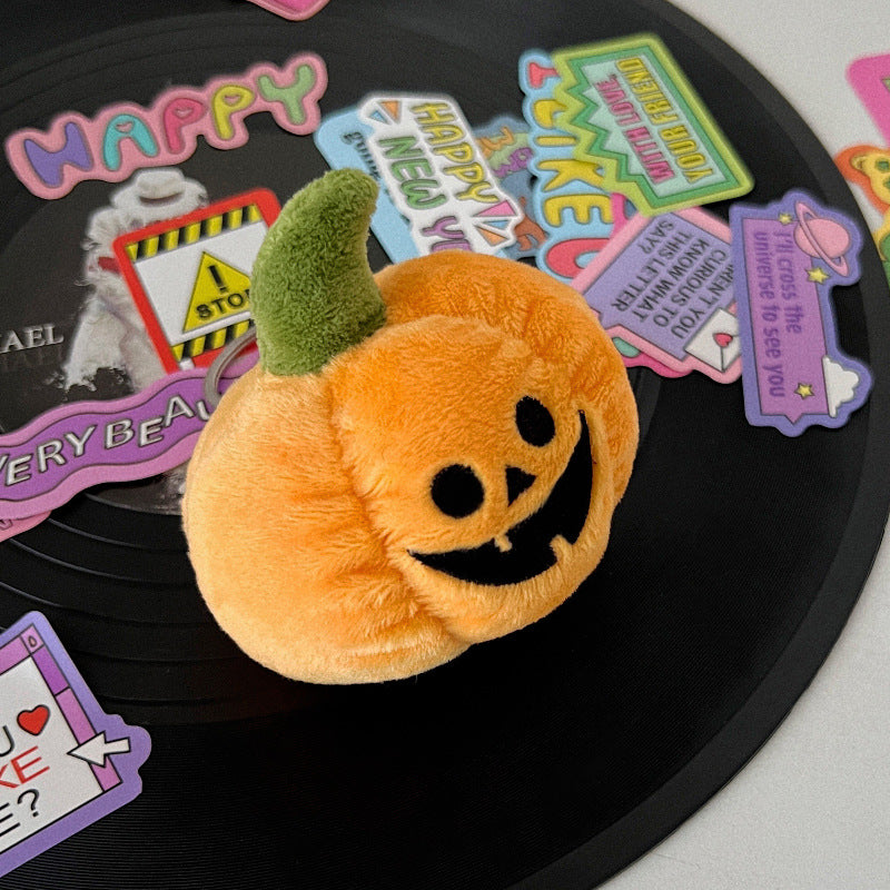 Wholesale Halloween Cartoon Plush Little Ghost Keychain
