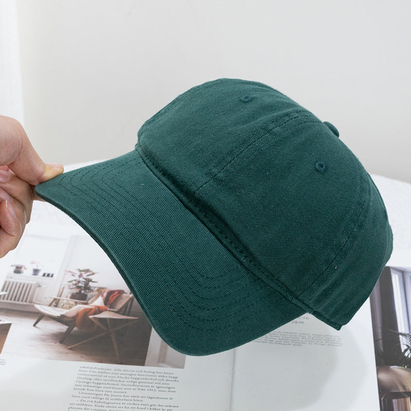 Wholesale Washed solid color street cap