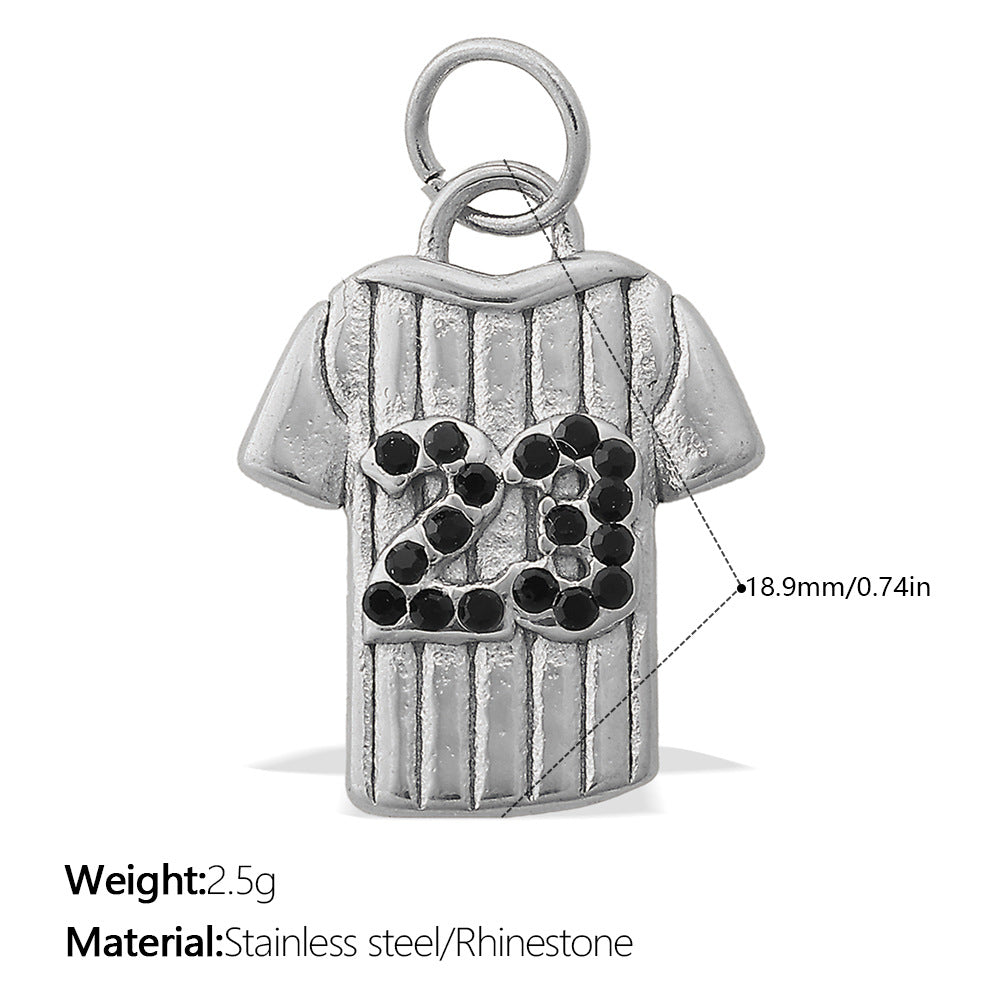 Wholesale Various styles of stainless steel necklace pendant accessories